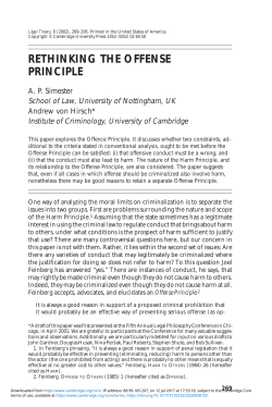 rethinking the offense principle