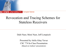 Subset-Difference Method