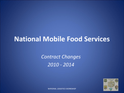 National Mobile Food Services