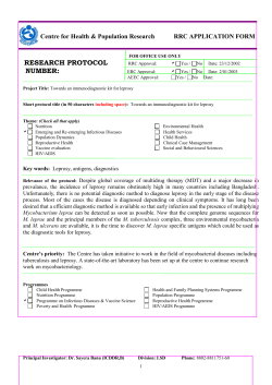 PROTOCOL PROFORMA-Res Guidelines