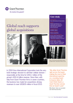 Case study - Grant Thornton International