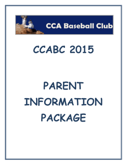 parent information package