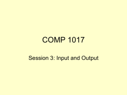 COMP 1017 session 3