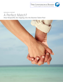 A Perfect Match? - the Town of Halton Hills