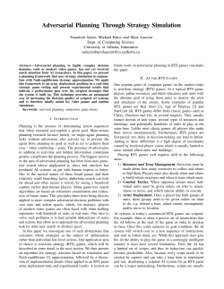 Adversarial Planning Through Strategy Simulation