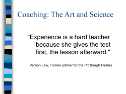 Practice Planning - Developing Skill