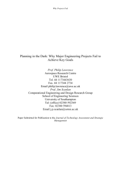 Synchronised Thinking for Project Management