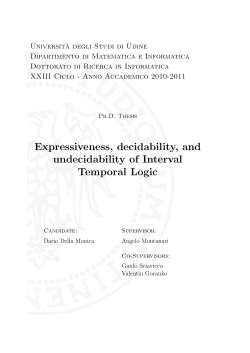 Expressiveness, decidability, and undecidability of Interval Temporal
