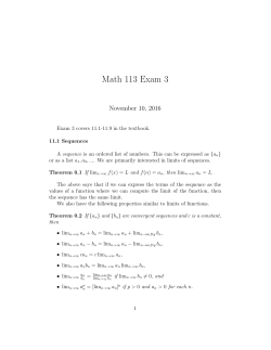 Math 113 Exam 3 - BYU Math Department