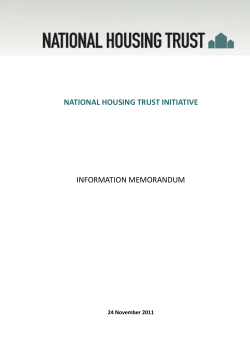 national housing trust initiative