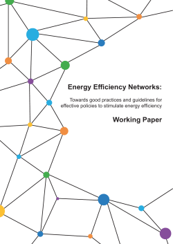 Energy Efficiency Networks