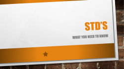 STD*s - Edgecombe County Government