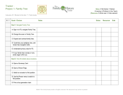 Tracker - The Family History Guide