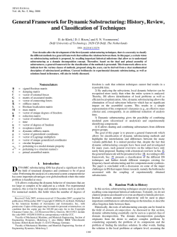 General Framework for Dynamic Substructuring: History, Theory