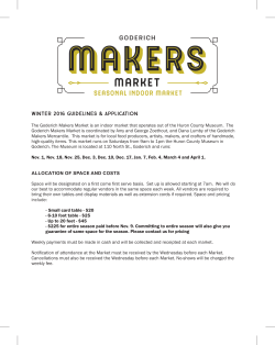 market f - Goderich Makers Mercantile