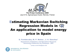 Estimating Markovian Switching Regression Models in An