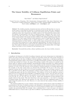 The Linear Stability of Collinear Equilibrium Points and Resonances