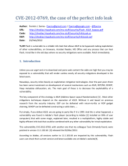 CVE-2012-0769, the case of the perfect info leak