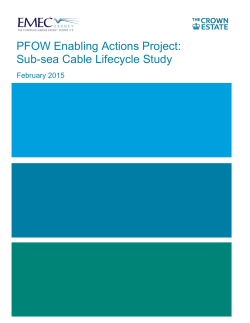 PFOW Enabling Actions Project: Sub