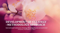 Development of Strategy_Metodology Approach_L. Milanovic