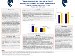 Effects of Self-Esteem and Anxiety Condition on Exam Score Total