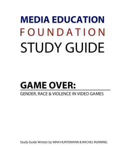 Game Over - Media Education Foundation