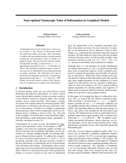 Near-optimal Nonmyopic Value of Information in Graphical Models