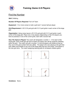 Training Game U-8 Players Find the Number