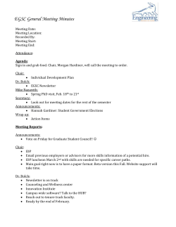 Meeting Minutes 9-29-2016