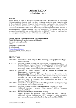 publicationS - Ariane Bazan