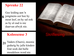 Hoe maak jy `n VOLWASSENE (nie `n kind nie) groot? - Suider