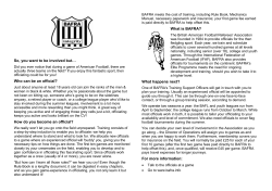 So, you want to be involved but…