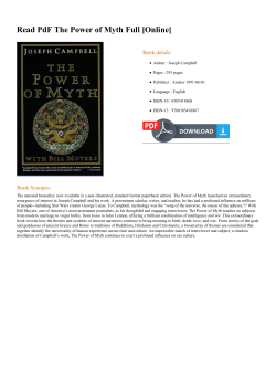 Read PdF The Power of Myth Full [Online]