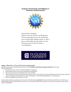 Apply to Win One of Four Full Tuition Scholarships!