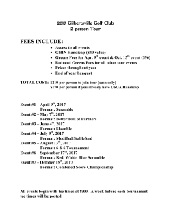 2017 Gilbertsville Golf Club 2