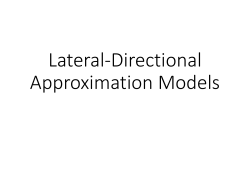 Approximation Models