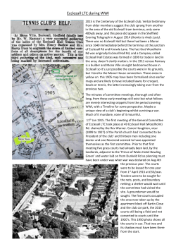 013 Ecclesall during WWI