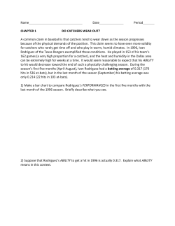 catchers - Lyndhurst School District