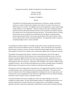 Energy and Uncertainty - CASTLE Lab