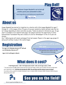 Play Ball! About us Registration What does it cost? ?`s See you on
