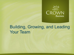 The DNA of a Team&hellip;