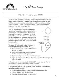 On Q ® Pain Pump