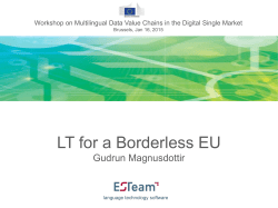 LT for a borderless EU