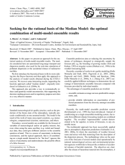 Seeking for the rational basis of the Median Model