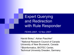 Expert - RuleML