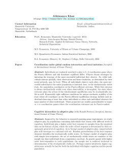 Abhimanyu Khan - Researchers