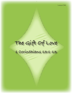 The Gift Of Love