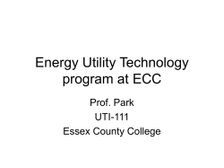Energy Utility Technology program at ECC