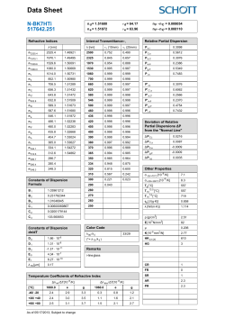 Data Sheet