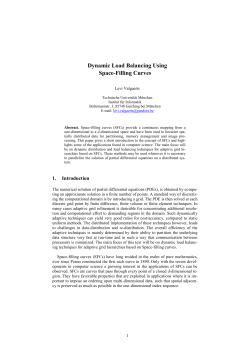 Dynamic Load Balancing Using Space